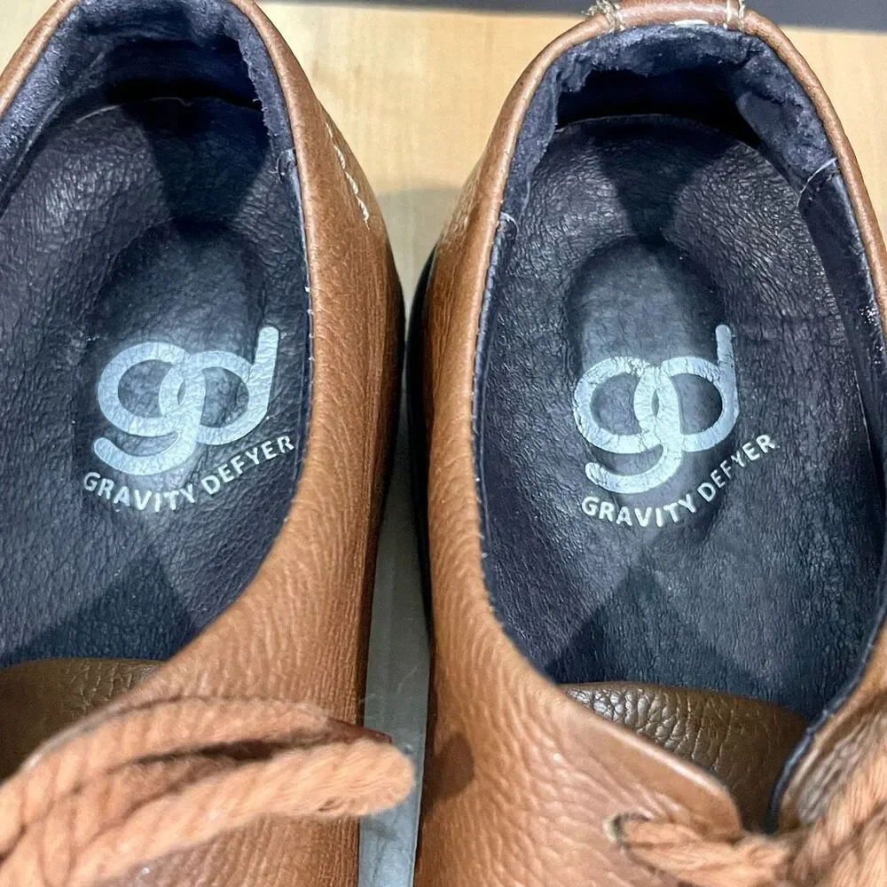 Gravity Defyer Leather Split Toe Oxfords. Size Men’s 8.